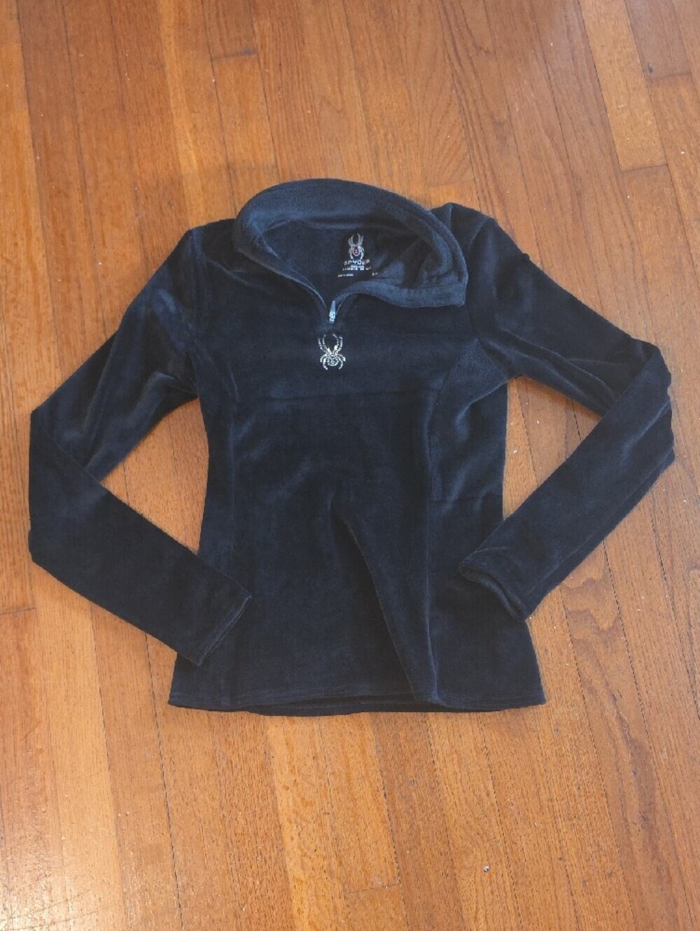 Spyder Women's Black Half-Zip Pullover